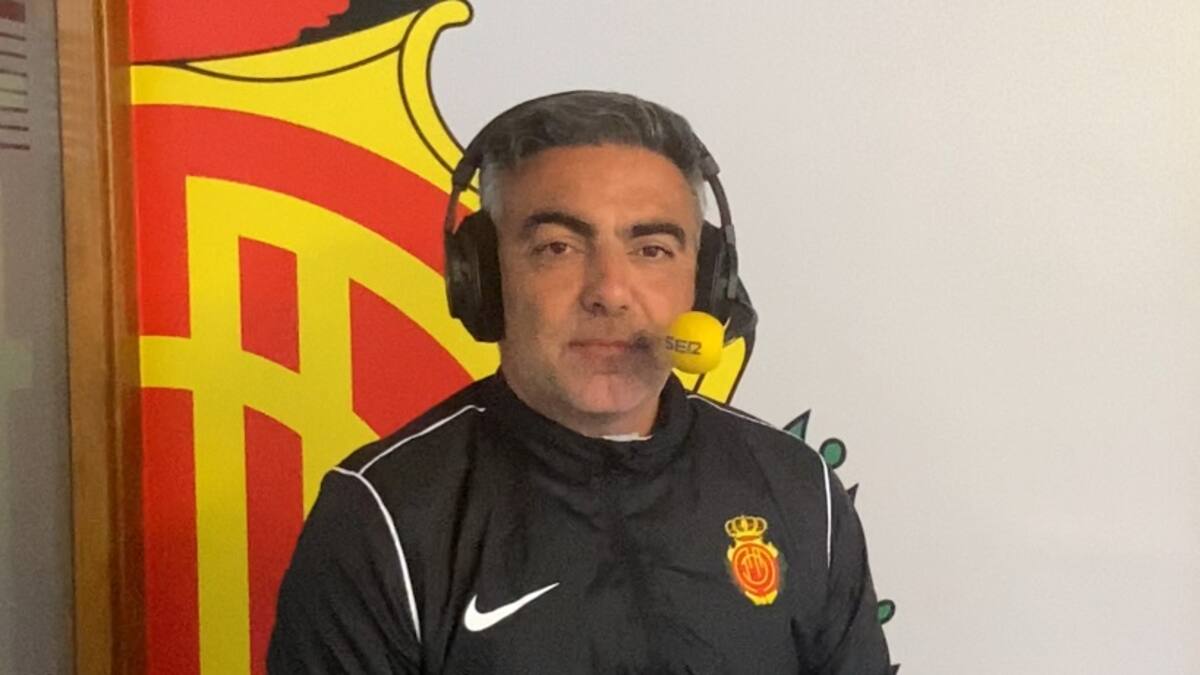 Entrevista a Toni Amor, segundo entrenador del RCD Mallorca, a falta de cinco jornadas para el final