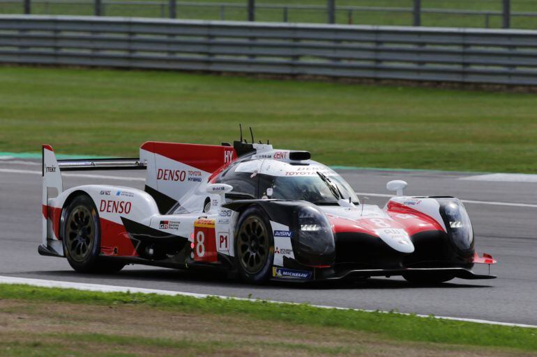 Fernando Alonso, durante las Seis Horas de Silverstone