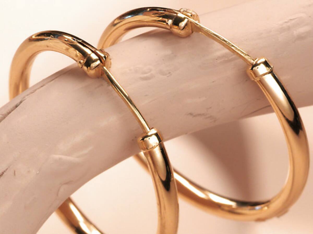 Aros dorados para todas