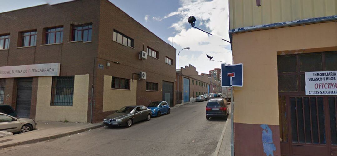 La calle Veleta, en Fuenlabrada