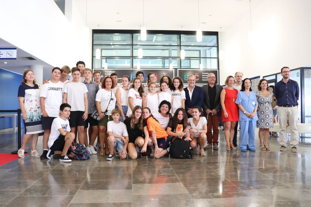 Imagen de los alumnos que han participado en la iniciativa