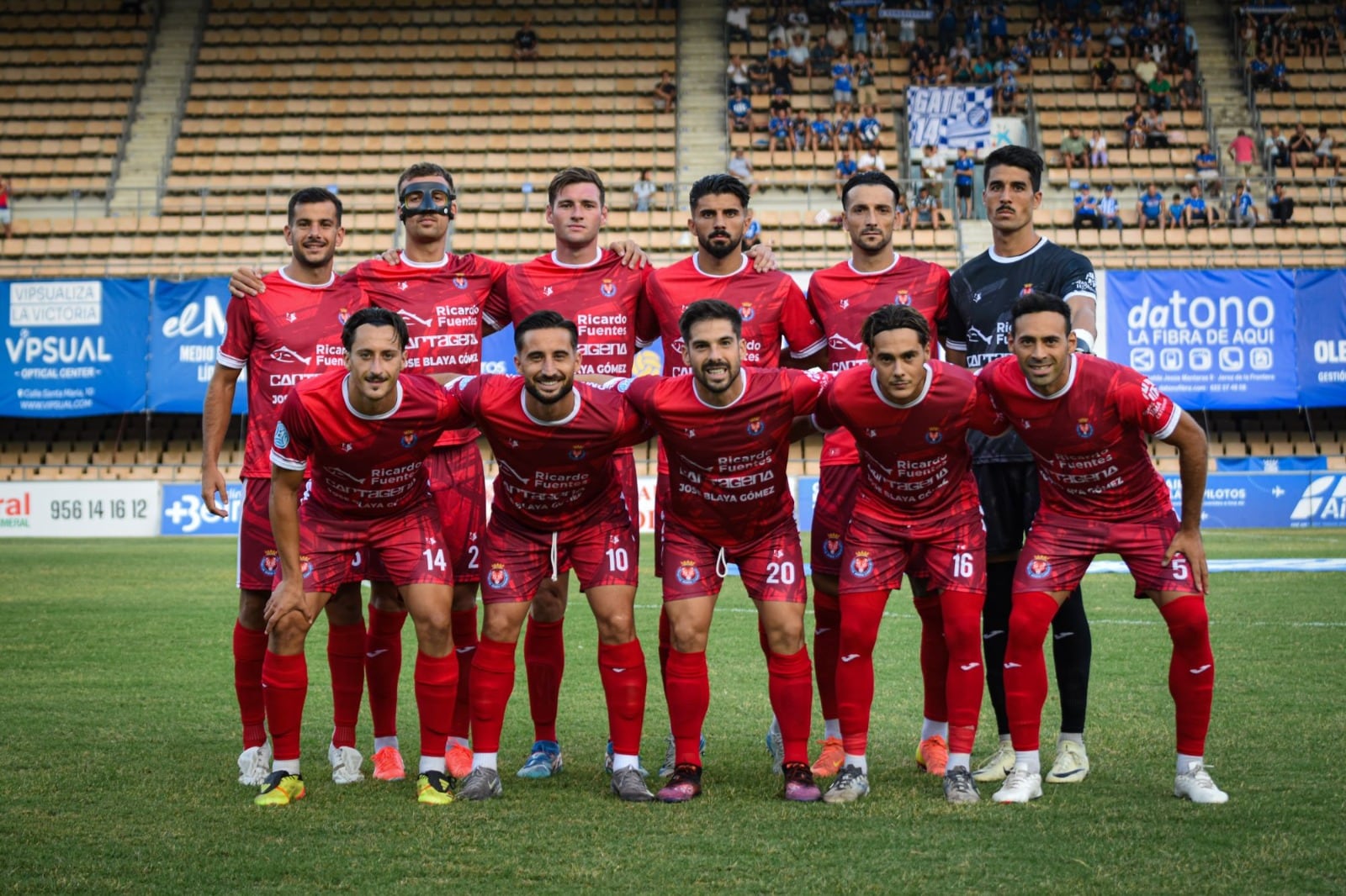 Primer once titular del Xerez DFC
