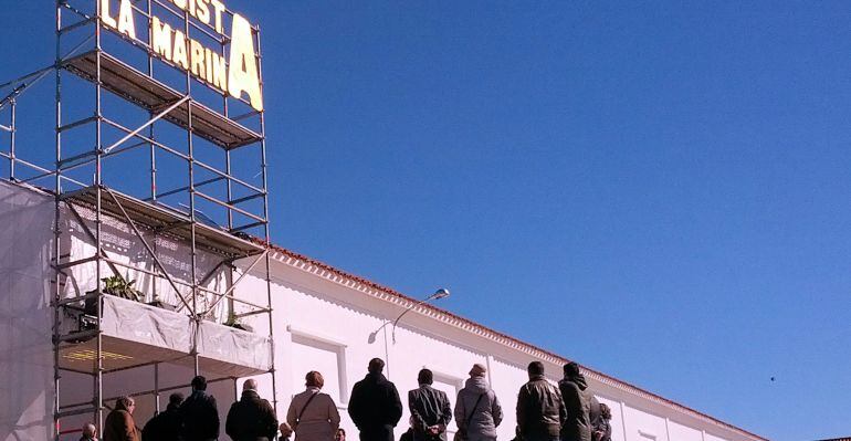 'Marina Lab' es la infraestructura sobre la que se han desarrollado los procesos de participación sobre el futuro de los antiguos terrenos militares