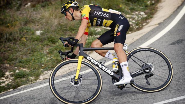 Milan Vader en un descenso