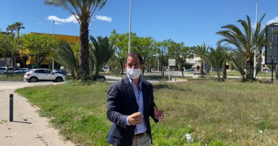 José Navarro en el Parque Empresarial de Elche