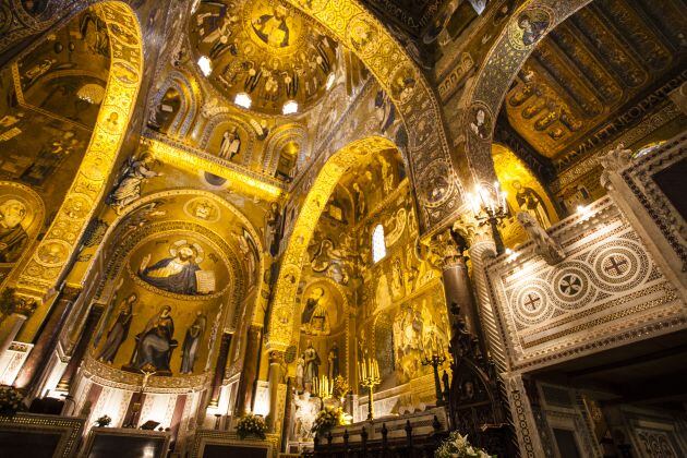 Capilla Palatina, en el Palazzo dei Normanni de Palermo