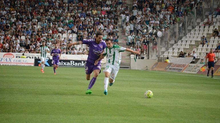 Un lance del Córdoba - Valladolid