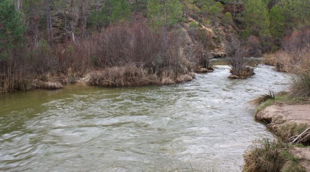 Río Escabas a su paso por Cañamares.