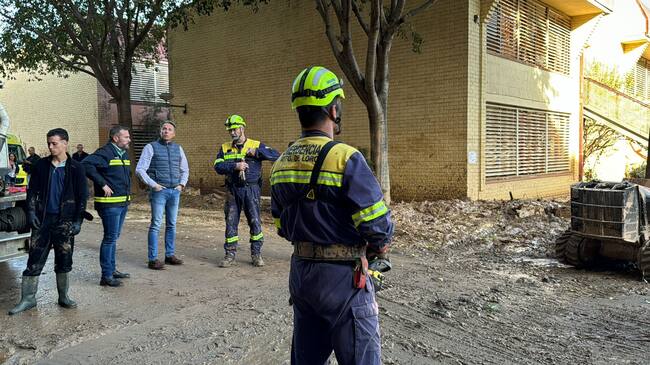 El alcalde de Lorca se desplaza hasta la localidad valenciana de Massanasa