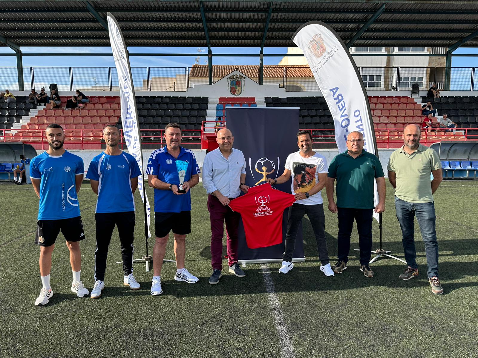 Presentación del evento en el campo del Hornillo.