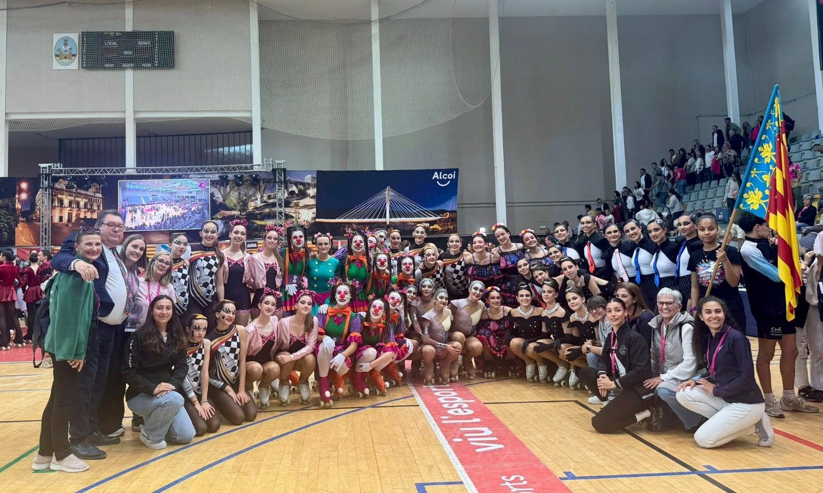 Participantes de la Comunitat Valenciana en Alcoy