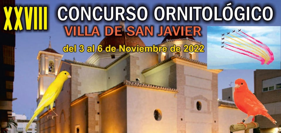 Concurso ornitológico de pájaros en San Javier