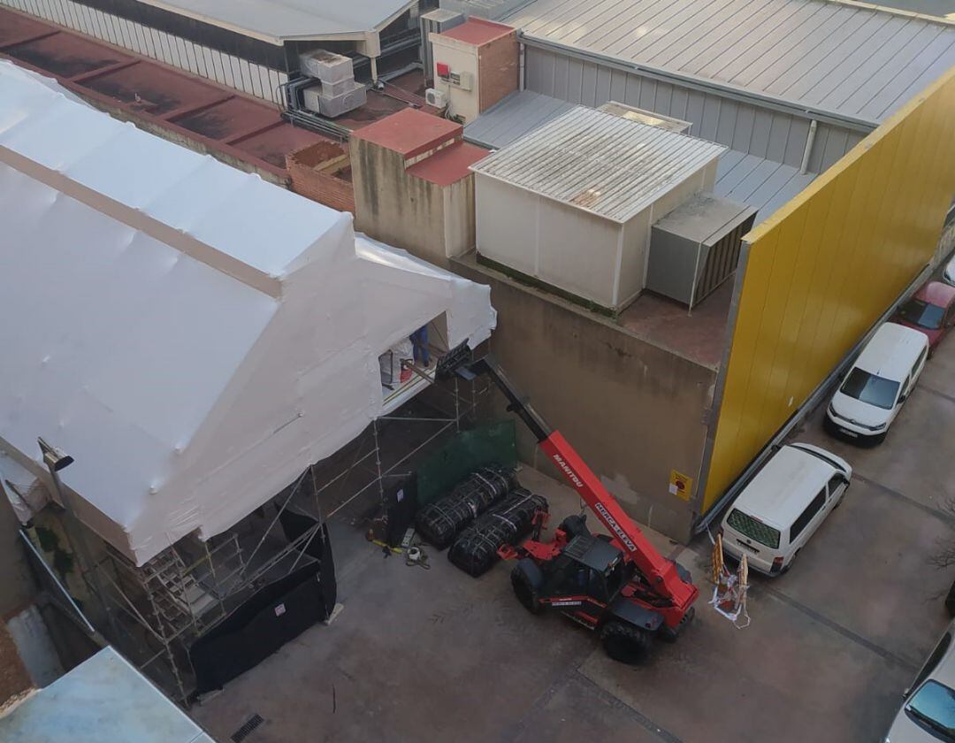 Foto cedida pels veïns afectats per les "cuines fantasmes"