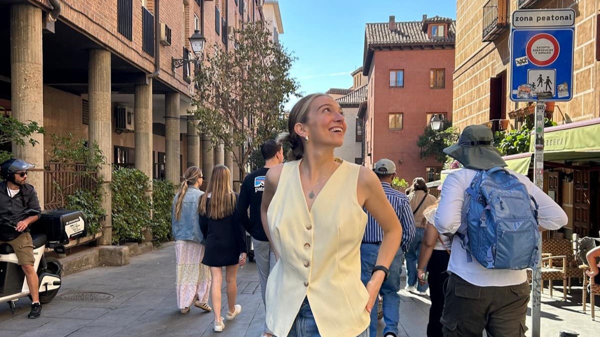 Julieta, la argentina que exhibe Murcia en las redes sociales: "Creo que voy a llamar hogar a este lugar"