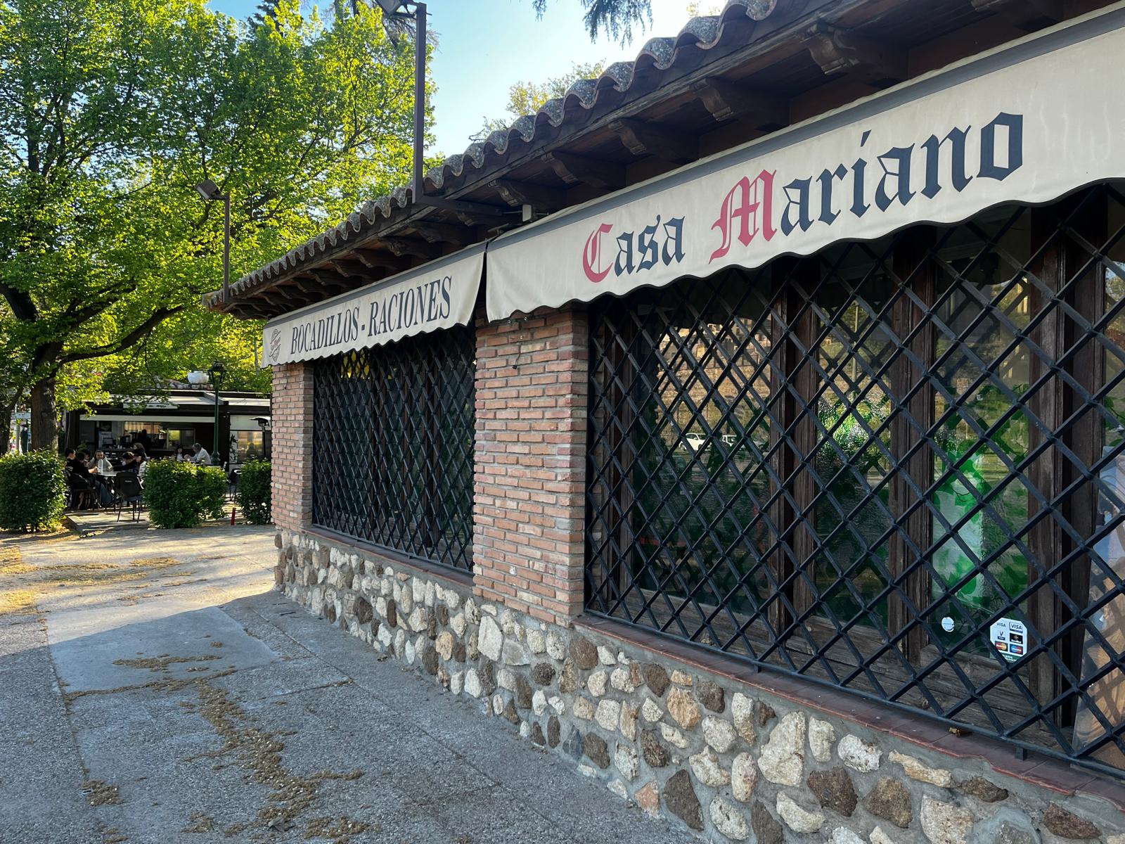 Imagen de archivo de uno de los quioscos del Parque de la Vega de Toledo