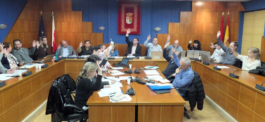 Pleno del mes de febrero en Paracuellos de Jarama