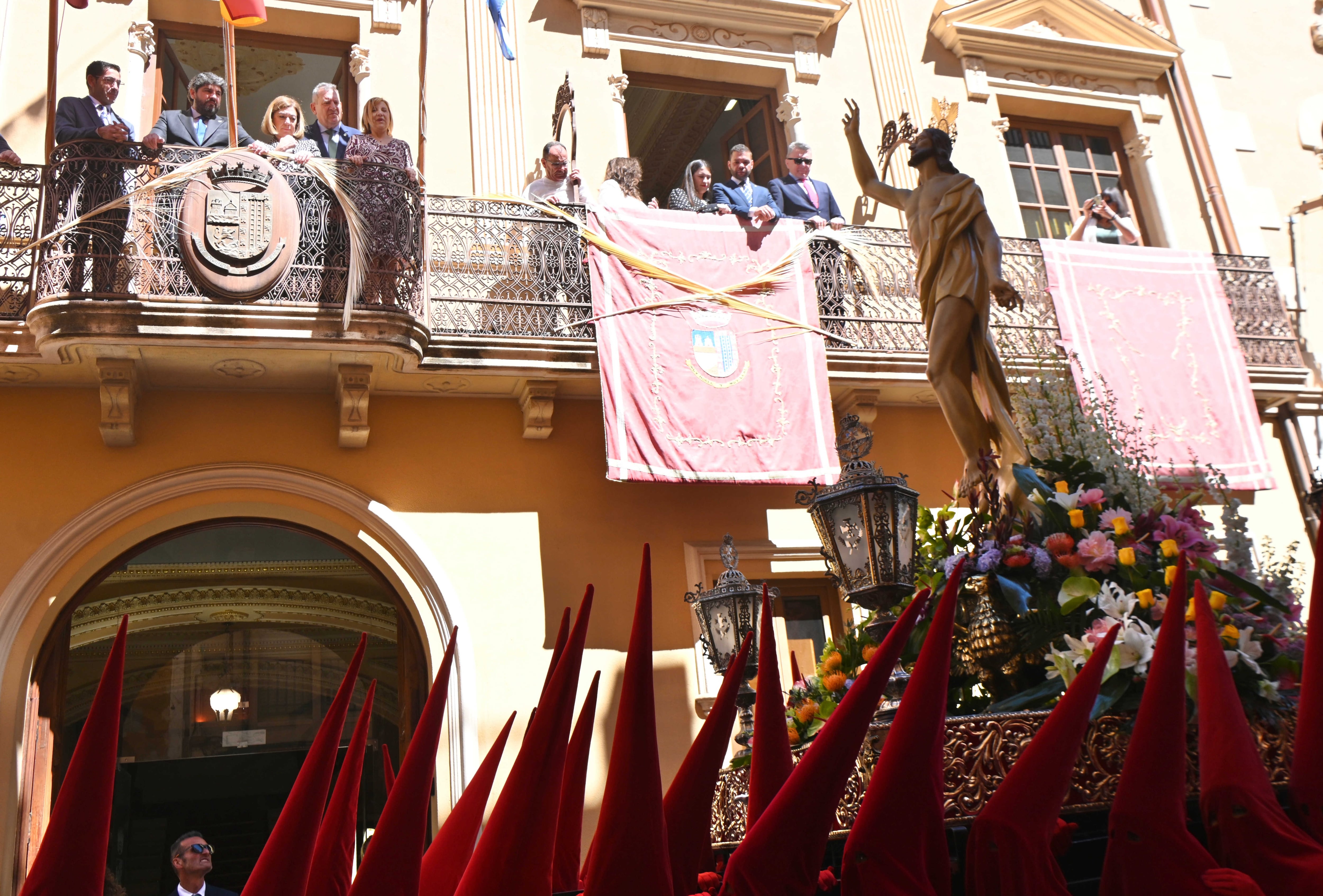 Fernando López Miras en el Domingo de Resurrección en Jumilla