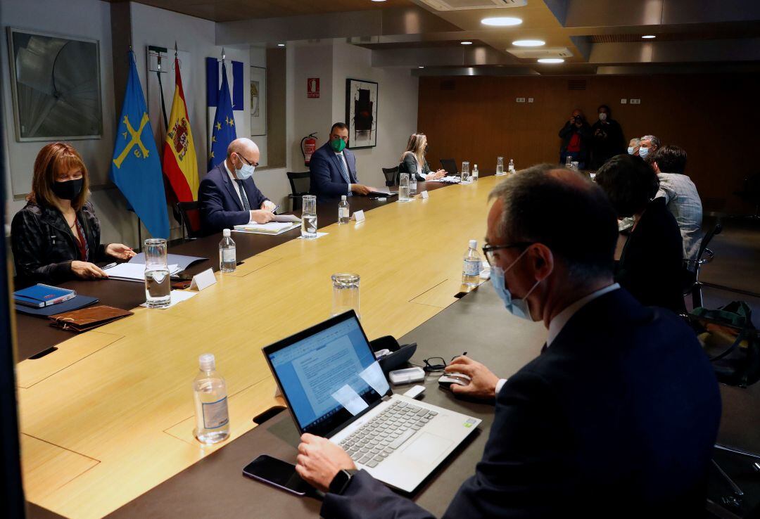 Reunión del Consejo de Gobierno, celebrada esta mañana