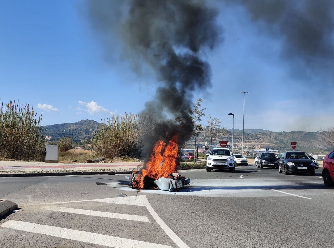 Imagen del accidente