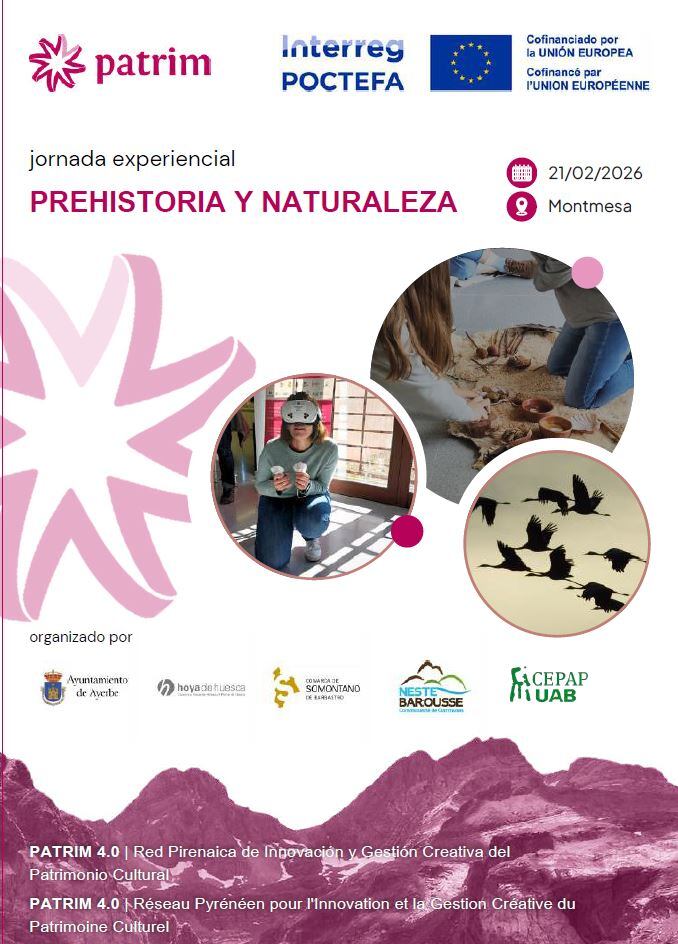Patrim es una jornada experiencial de prehistoria y naturaleza en Montmesa