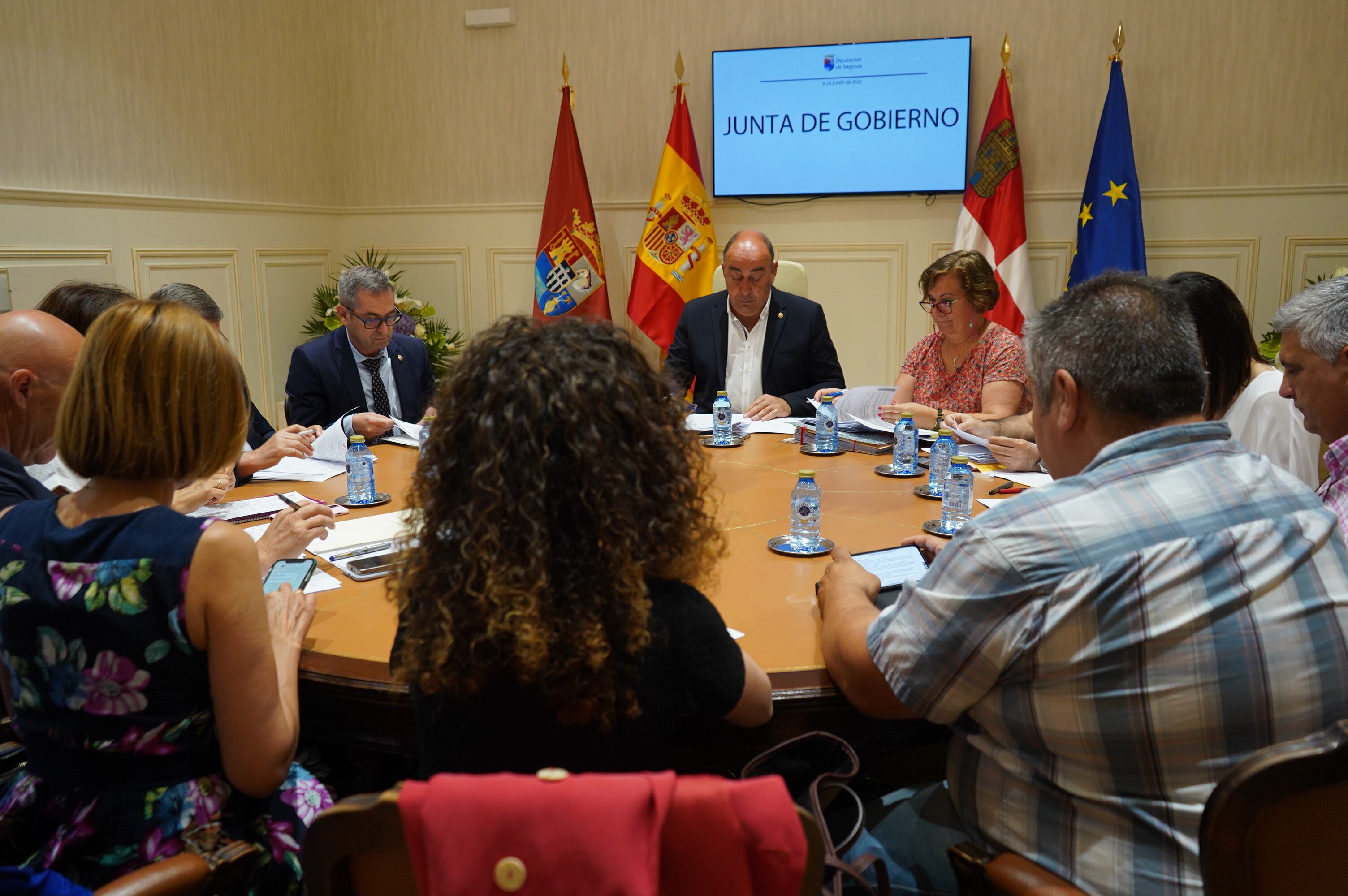 Junta de Gobierno Diputación Provincial Segovia