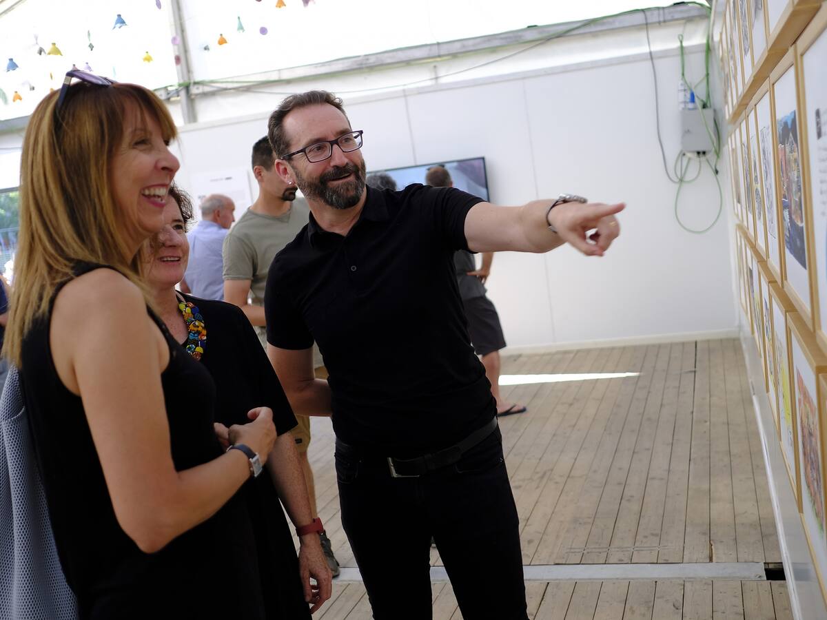 Larrés y Sallent acogen la exposición "Son Dibujo"