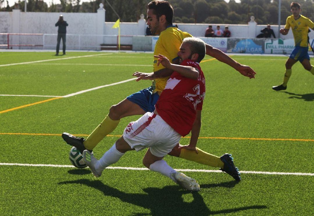 Un momento de un partido.