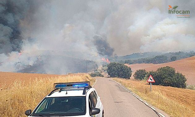 Incendio El Casar