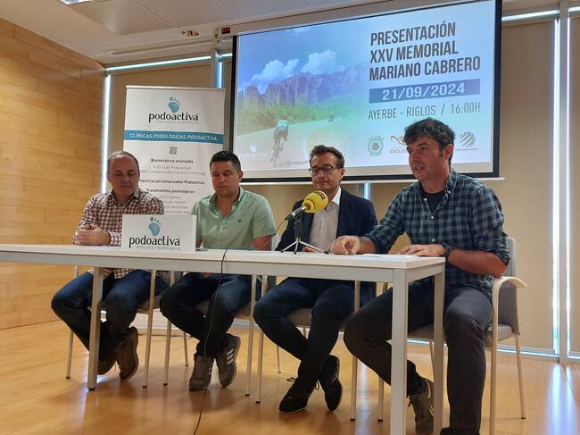 Presentación del Memorial Mariano Cabrero en la sede de Podoactiva