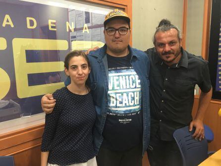 Leticia Pérez, Juan Antonio Chavero y Andrés Santiago. La Sombra