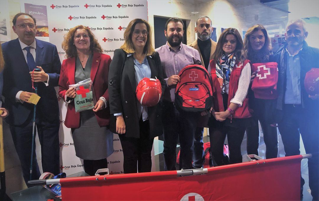Acto en el que se implican Cruz Roja y la Diputación de Palencia