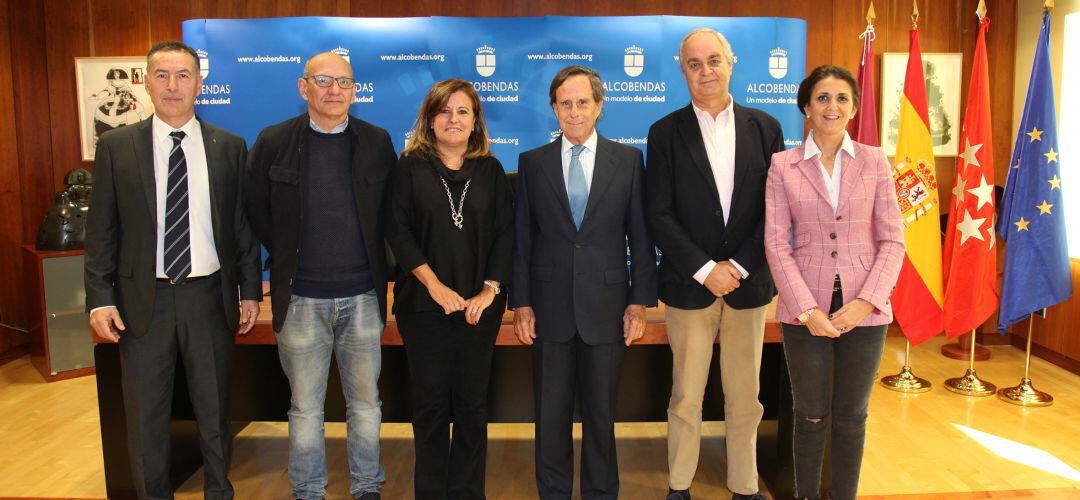 Firma convenio de clubes de Alcobendas
