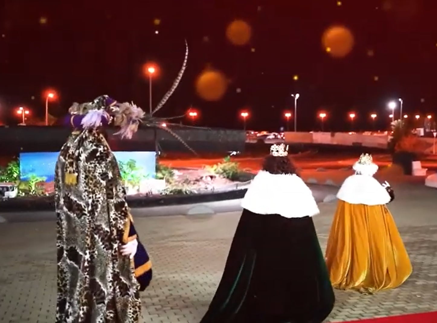 Sus Majestades los Reyes Magos de Oriente en Lanzarote.