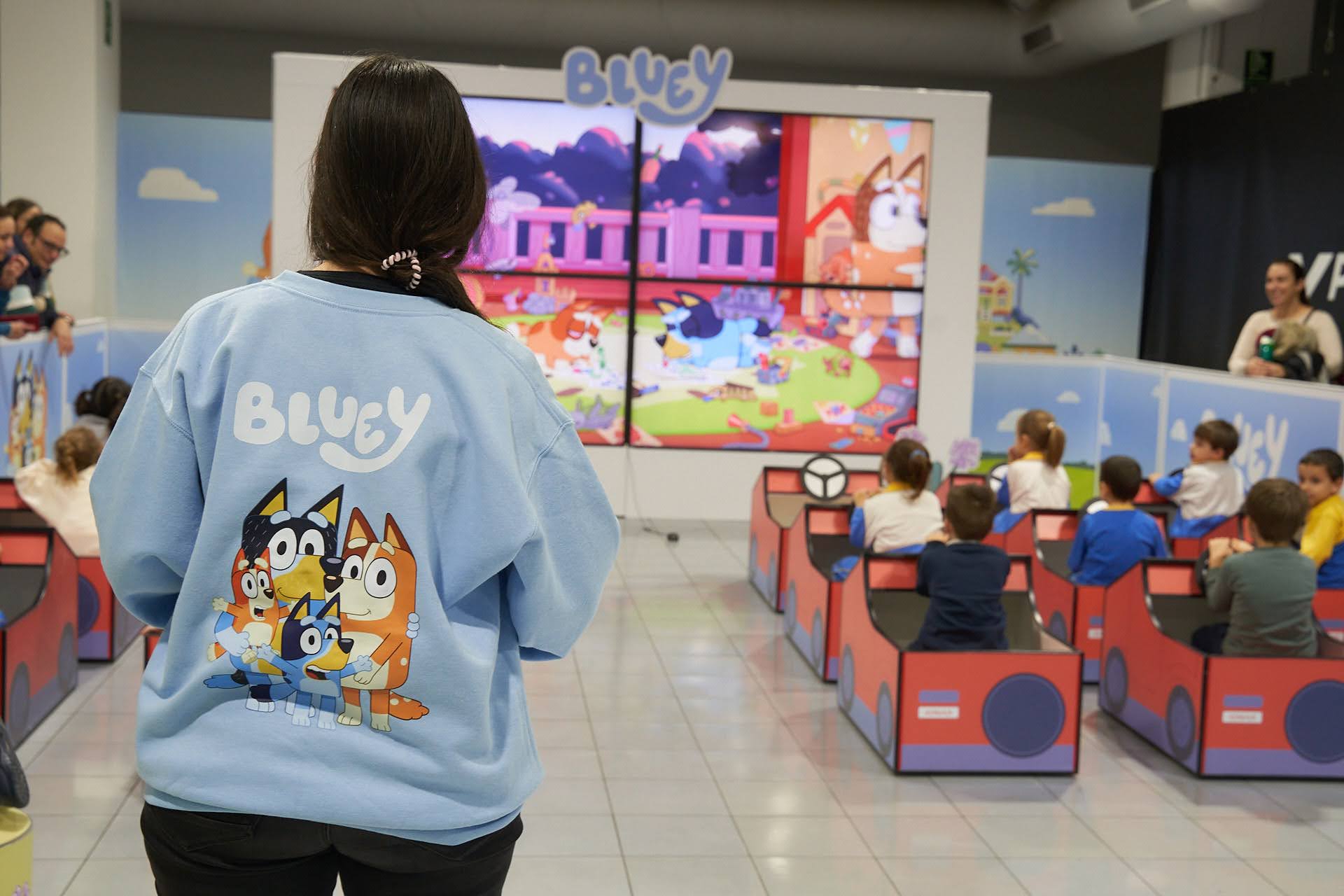 Taller de Bluey en el CC Arena