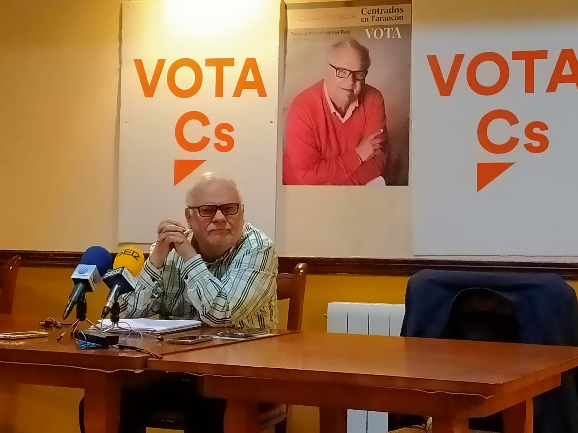 Pedro Antonio Fuentes, candidato de Ciudadanos Tarancón
