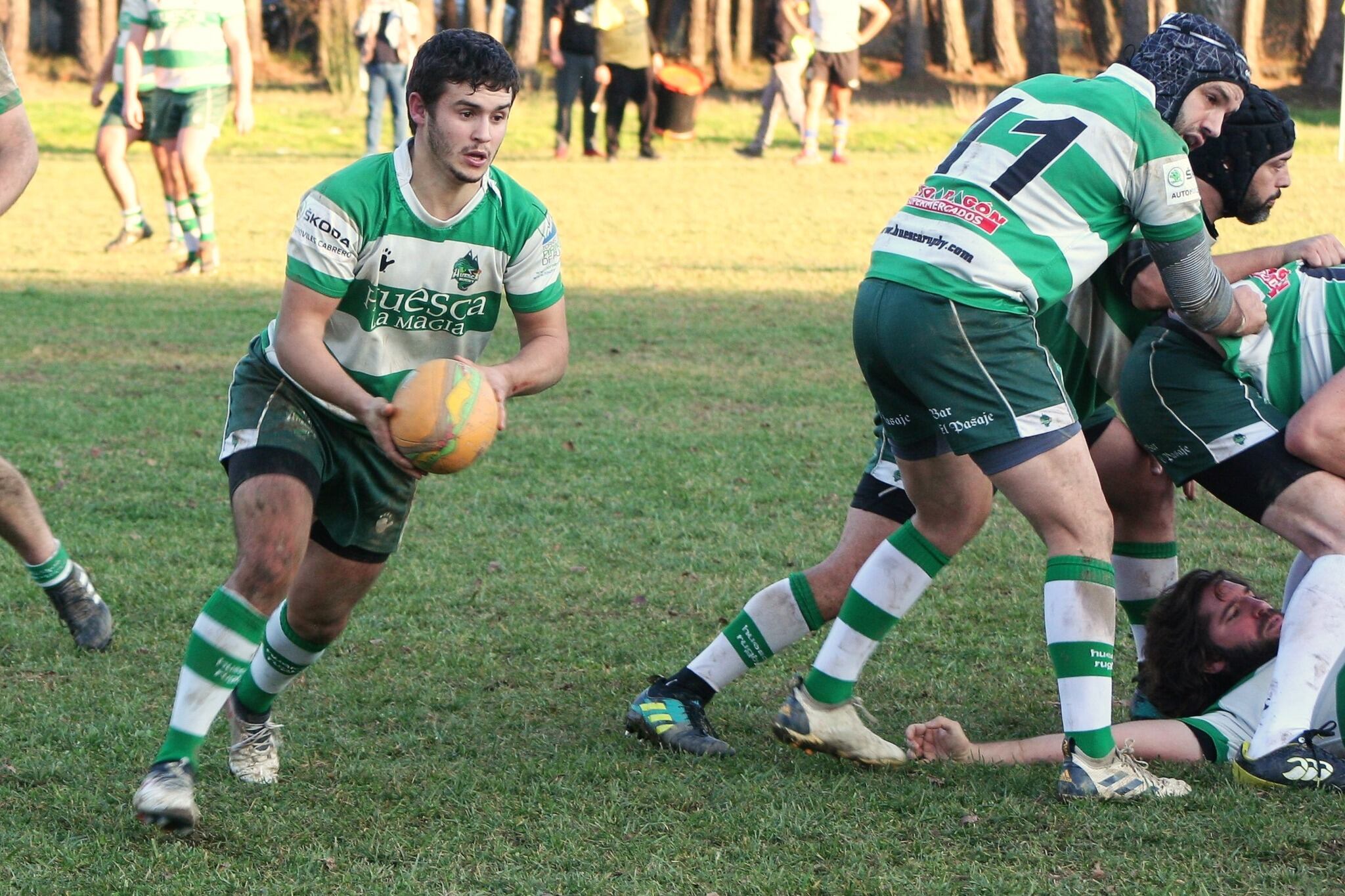 El Quebrantahuesos Rugby Club perdía en casa