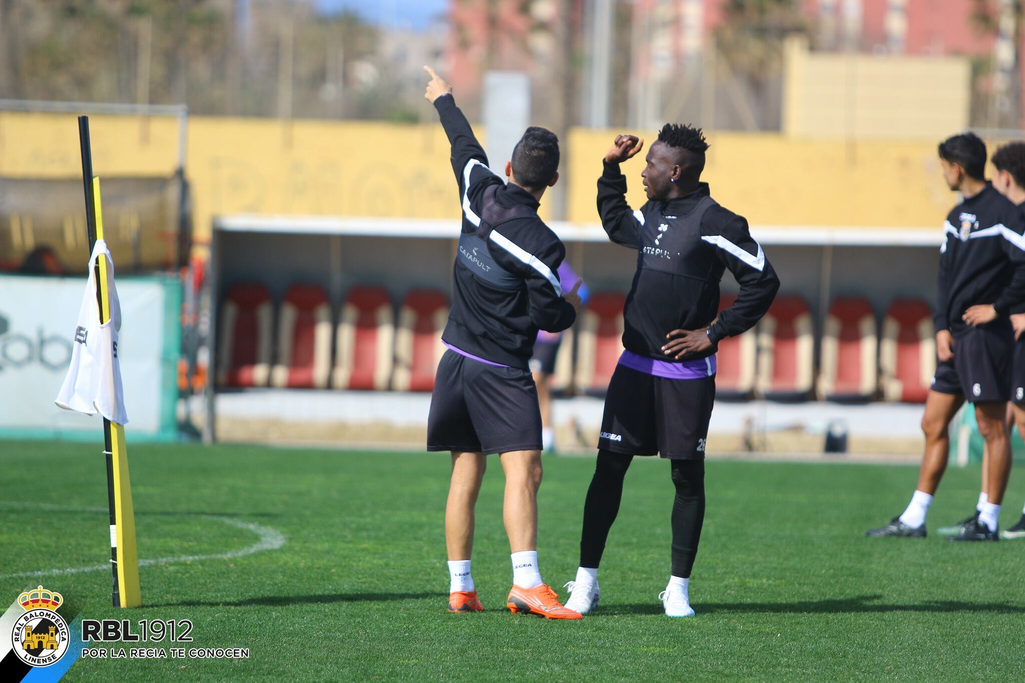 Alu Koroma en un entreno