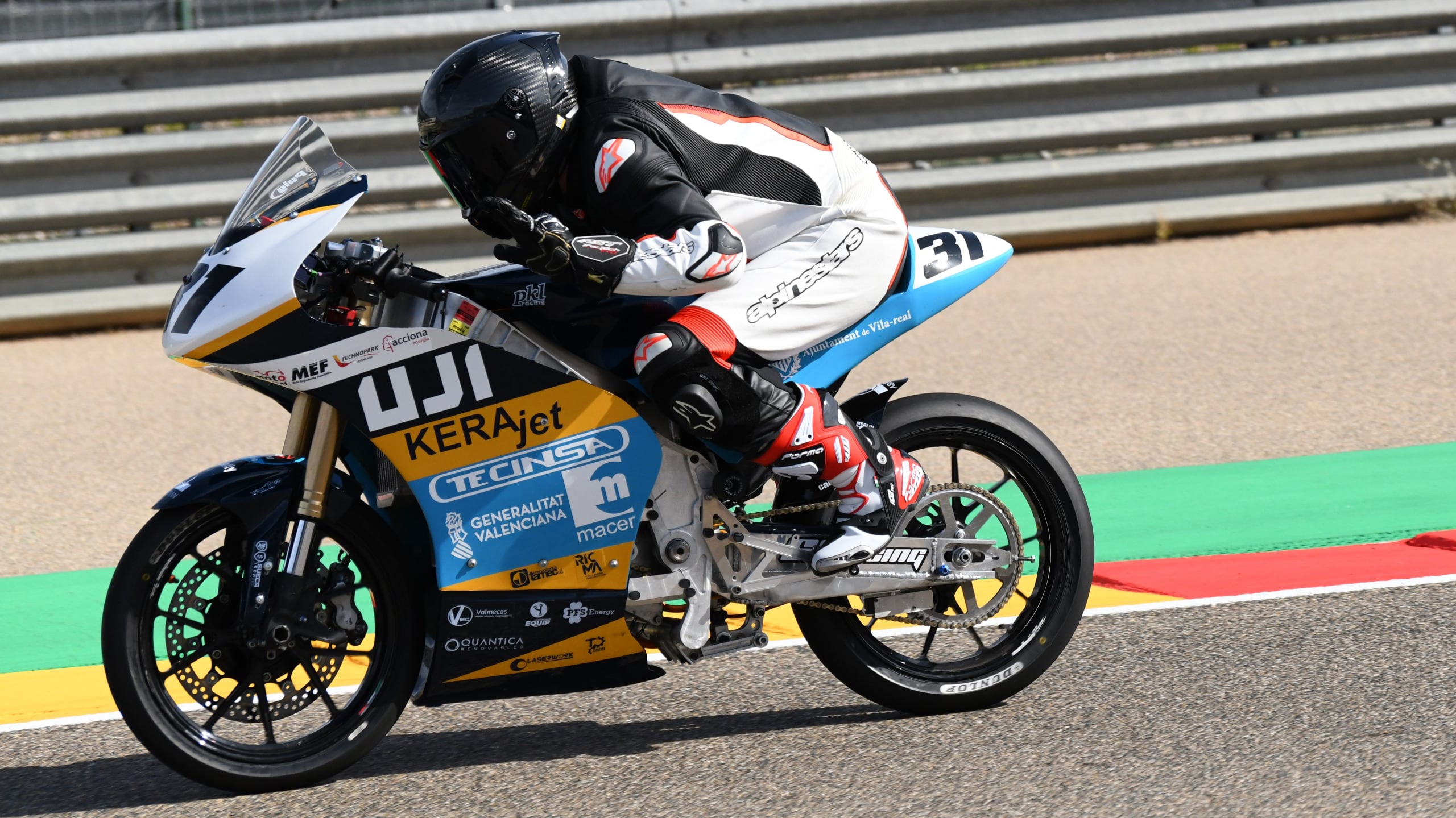 Moto de Espai Jove de l’equip UJI Electric Racing Team