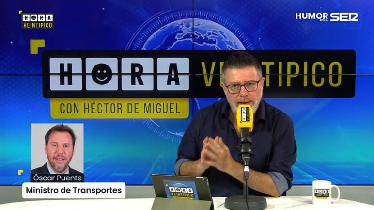 Óscar Puente, en 'Hora Veintipico': "Los investigadores no descartan nada, pero yo no voy a patrocinar la tesis del sabotaje"
