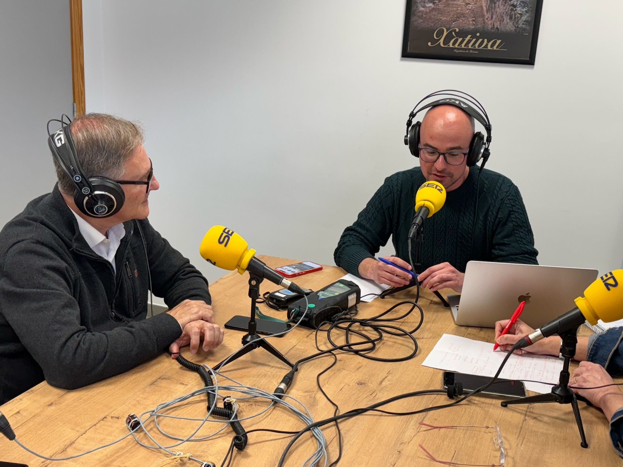 Jordi Company entrevista a Antonio Collado. Fuente: Radio Xàtiva Cadena SER