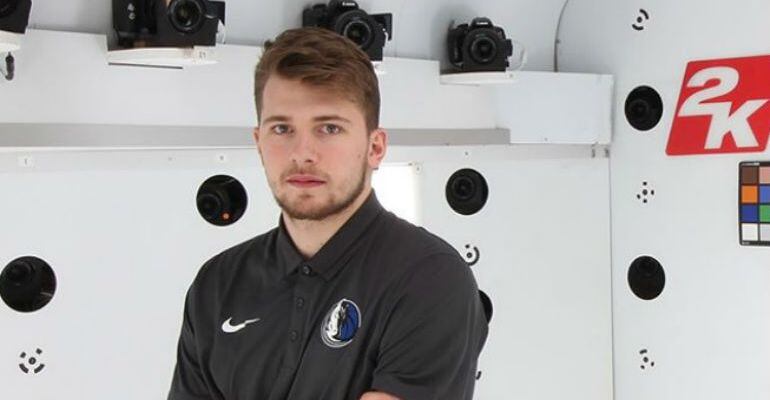 Luka Doncic posa como embajador del NBA 2K19 en Instagram