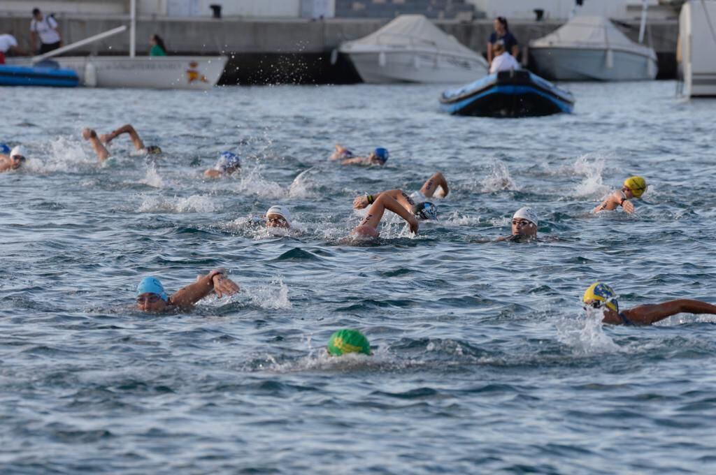 La etapa final de la Copa de España de aguas abiertas se celebró en Málaga
