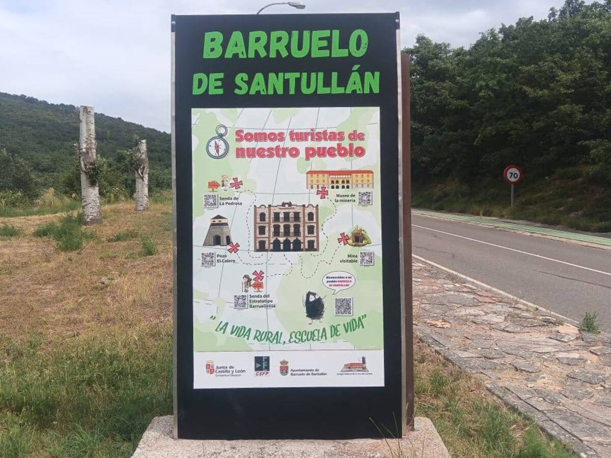 Nueva ruta turística en Barruelo, elaborada por los alumnos del CEIP Nuestra Señora del Carmen