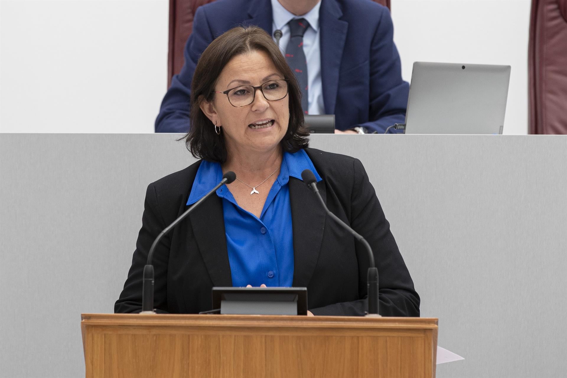 La diputada regional del PSRM, Magdalena Sánchez