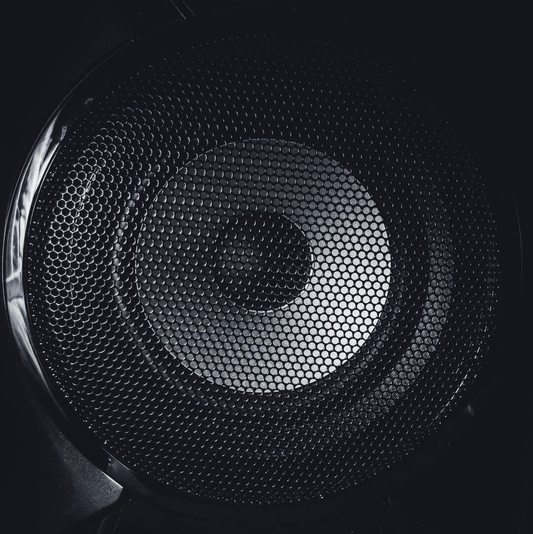 Parte central de un altavoz.