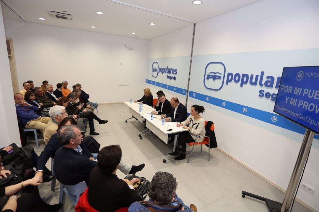Comité ejecutivo del PP Segovia