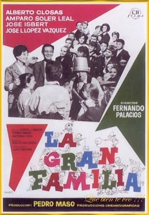 Cartel de la película 'La gran familia'