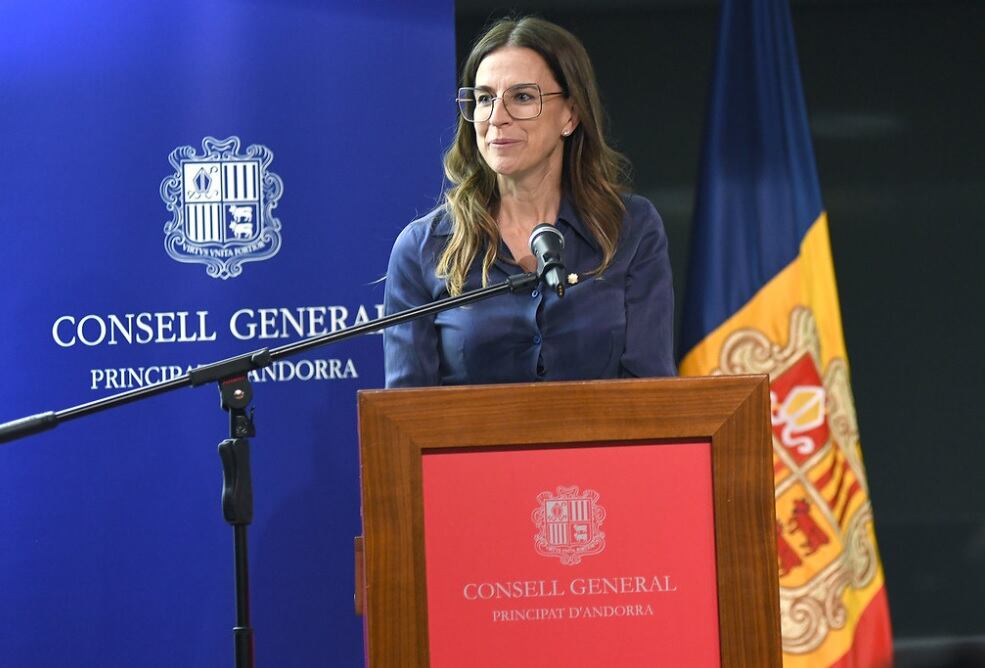 La ministra d'esports, Silvia Riba.