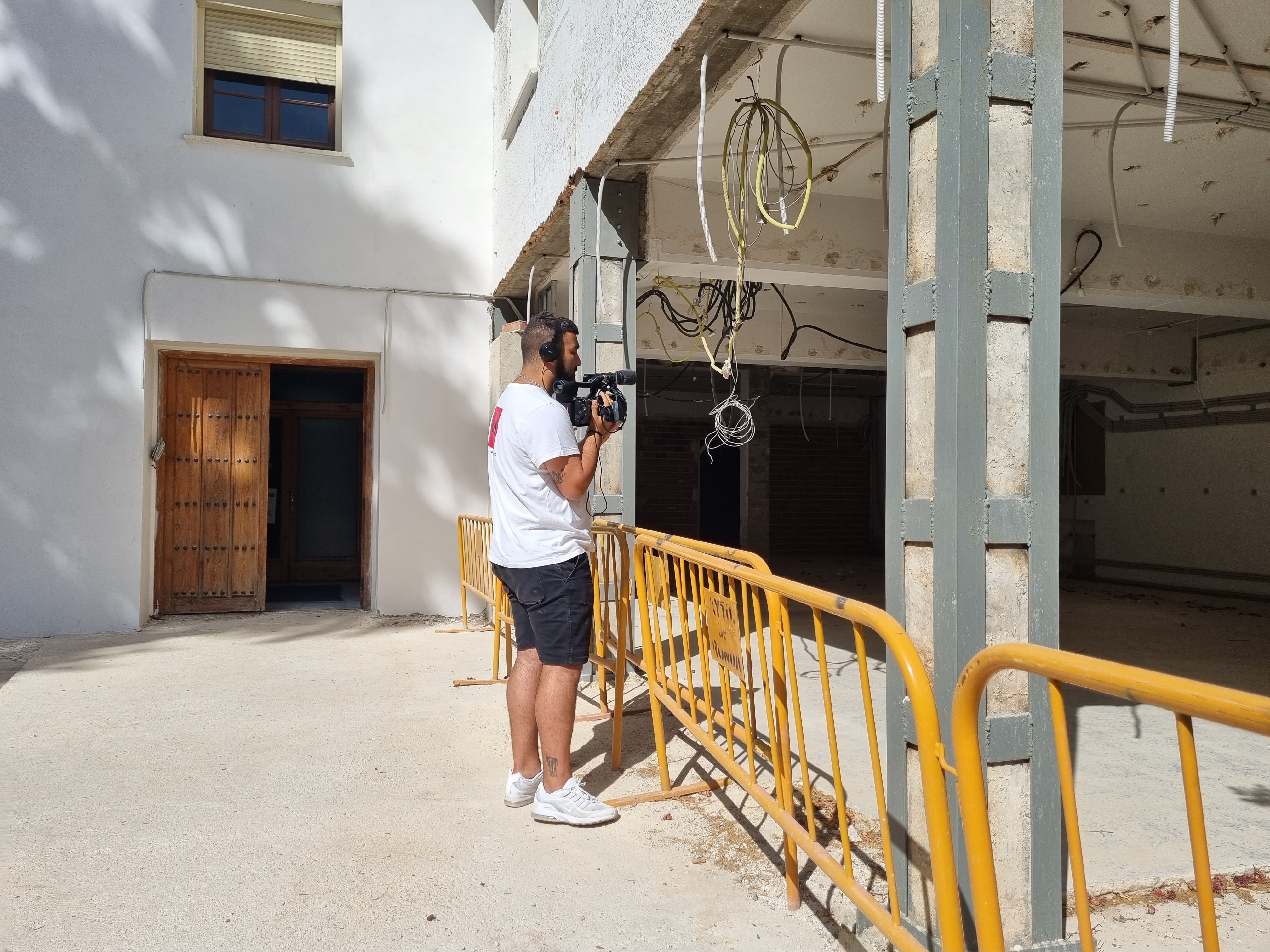 El edificio está en obras para ubicar también en este inmueble la Oficina Municipal de Turismo