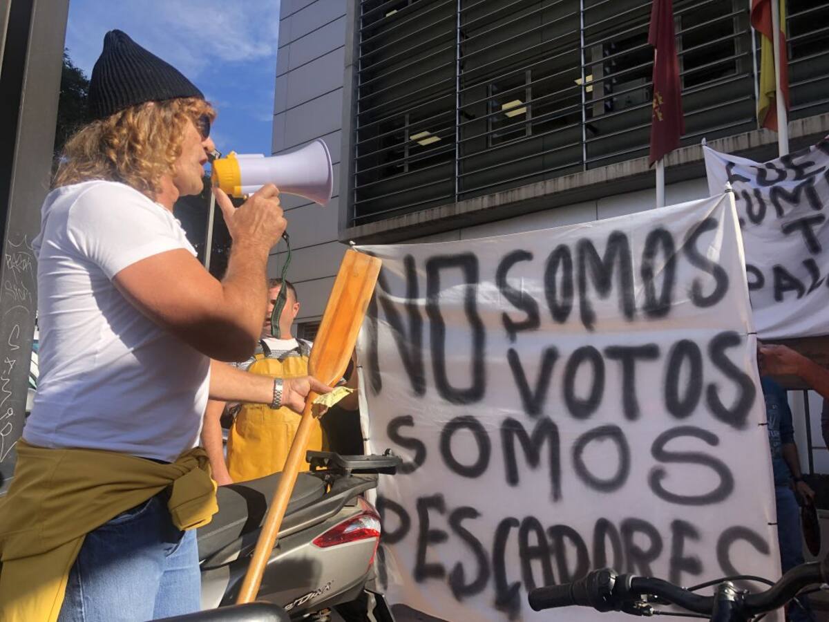 Los pescadores del Mar Menor: "No somos votos"
